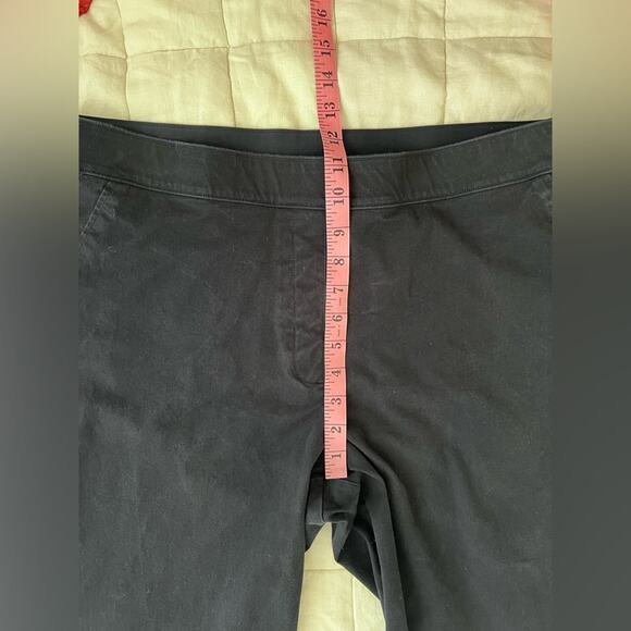 Spanx Dark Navy Cropped Tapered Chino Pants Work Office Professional - XL - Picture 5 of 9